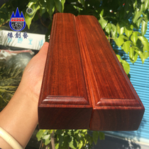 Edge Creatives Myanmar Red Wood Solid Wood Flowers Pear Town Ruler Big Fruits Purple Sandalwood Whole Wooden House Four Treasures Calligraphy And Painting Press Paper Town