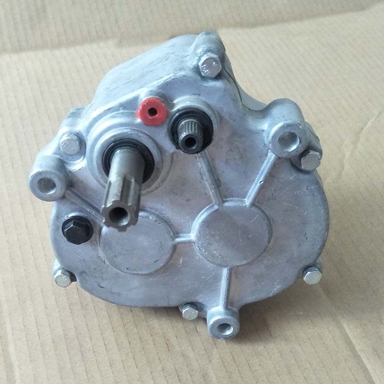 Aluminum shell double-speed small gasoline engine gearbox Small cultivator speed box gear walking box assembly factory direct sales