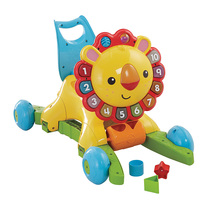 Fisher-Price multifunctional walker stroller anti-rollover sitable and sliding 4-in-1 Lion DLW65