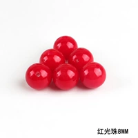 Красные световые бусины 8 мм/кот