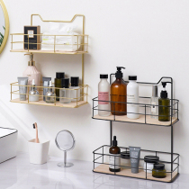 Hole-free toilet storage rack Bathroom toilet bathroom storage rack Hanging wall wall toilet finishing rack