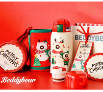 Cup bear 2019 Christmas limited edition Elk childrens thermos 316 medical grade stainless steel thermos