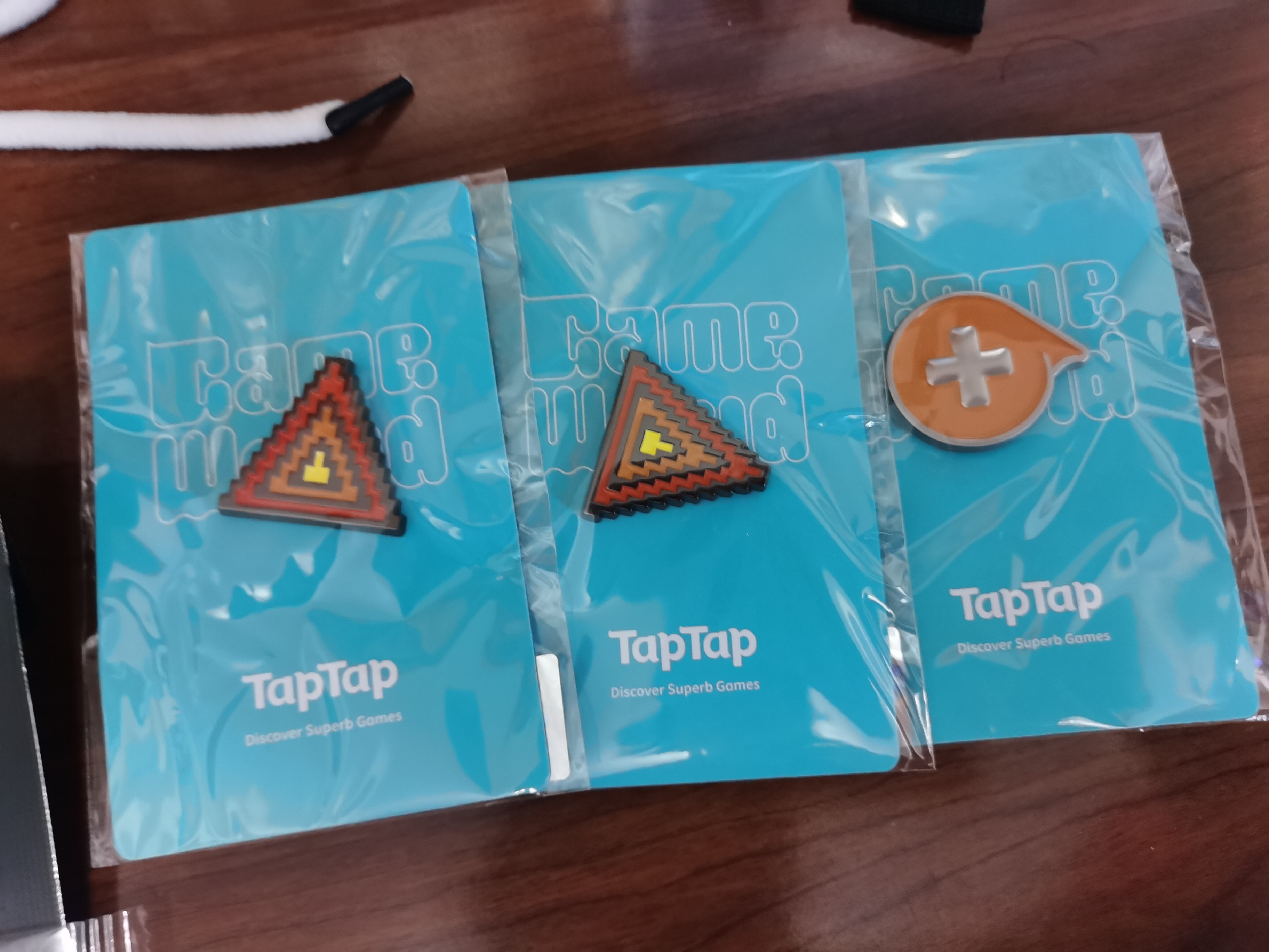 2021 chinajoy perimeter taptap Heart action Internet badges bar Metal badges