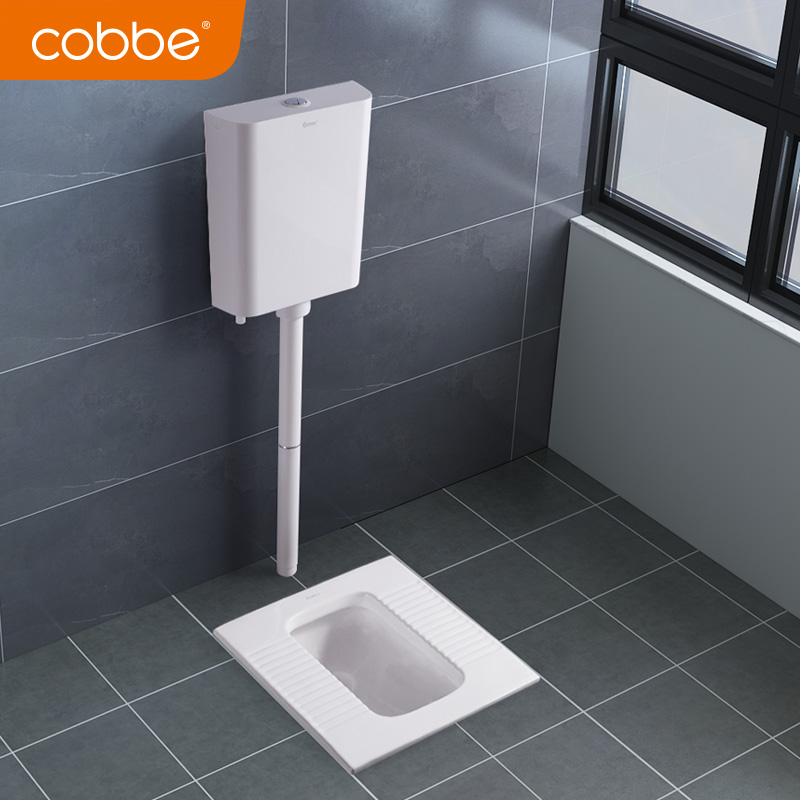 Cabe squat toilet squat pit type household toilet water tank set urinal toilet toilet anti-odor potty squat toilet