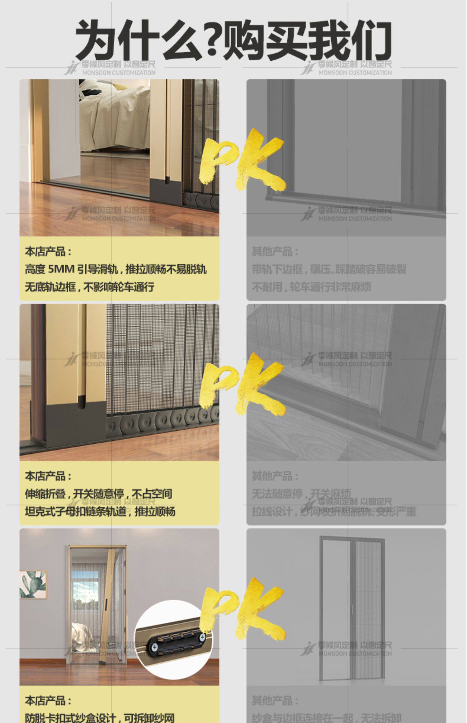 折叠纱门推拉式无轨纱门隐形防蚊沙门移门入户门推拉门铝合金纱门-阿里巴巴