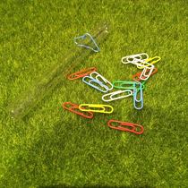 Coloured trampolic needle with fixable test tube small tummy queen