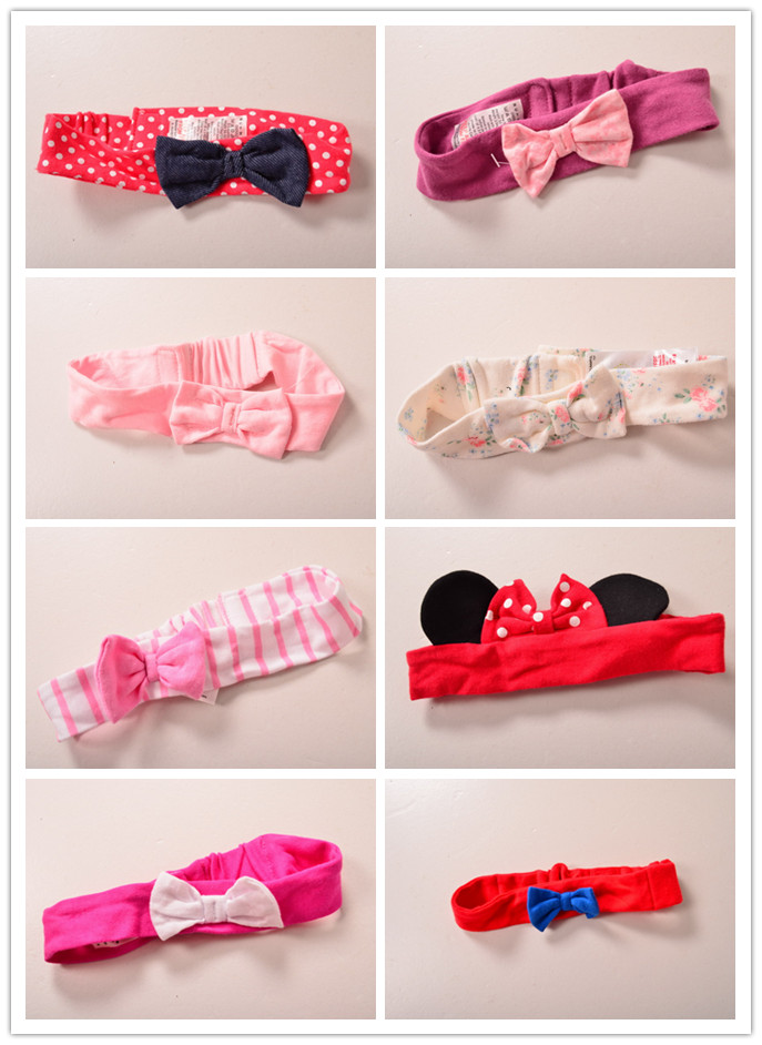 Foreign trade in Europe and the United States Super cute baby headband Newborn bow head flower girl baby headband headband