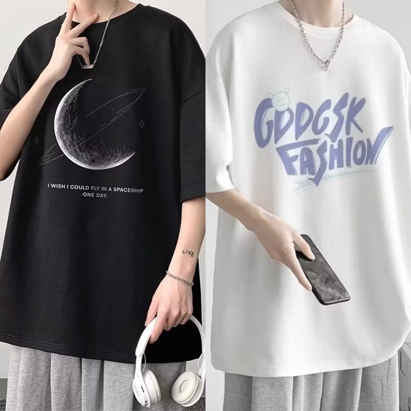 Plus Size 150kg Pure Cotton Short-Sleeve T-Shirt for Men, Trendy Brand, Large Size, Loose Fit, for Big and Tall Men, Hong Kong Style, Half-Sleeve, Trendy