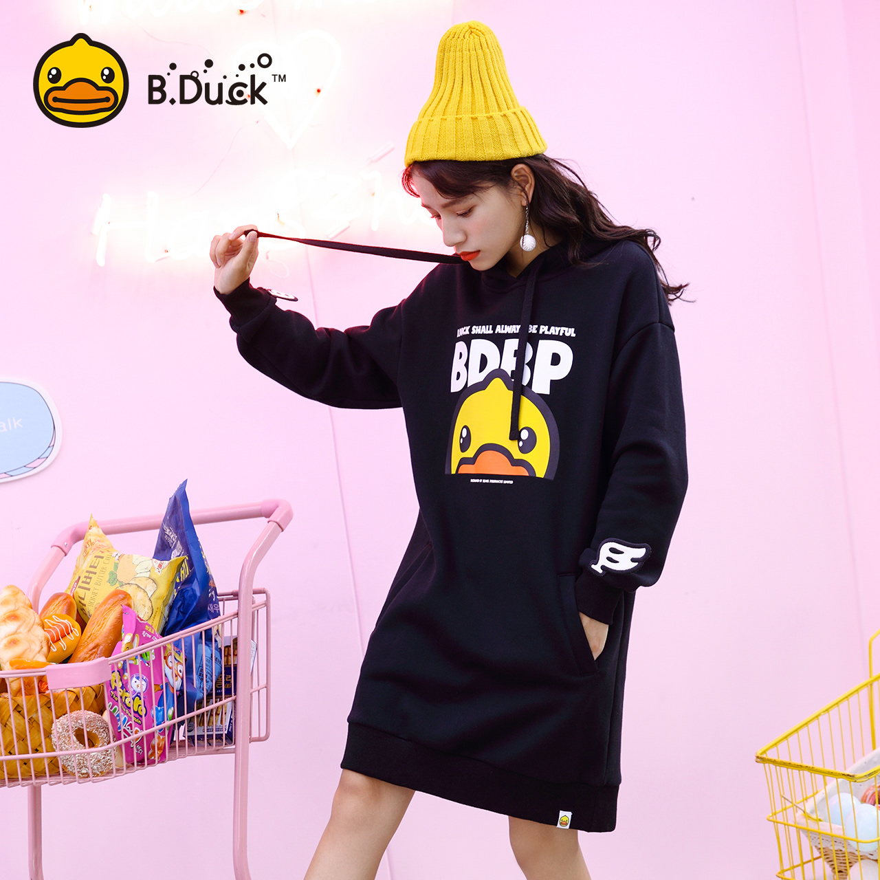 Sweatshirt femme B.DUCK - Ref 3214088 Image 2