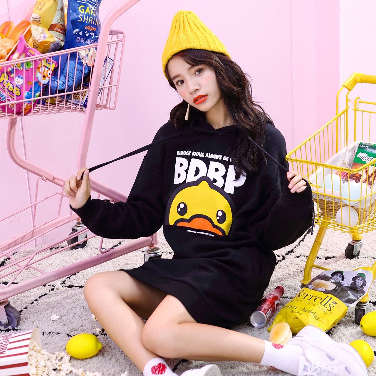 Sweatshirt femme B.DUCK - Ref 3214088 Image 4