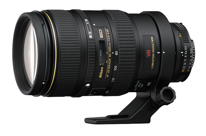 AF Nikon 80-400mm f 4.5-5.6D ED ống kính ống kính máy ảnh SLR 80-400 thế hệ - Máy ảnh SLR ống kính góc rộng canon