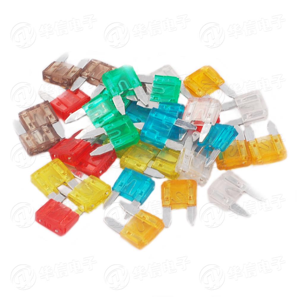 Small number of car fuse elements pack 7 types each 5 = 35 only-Taobao