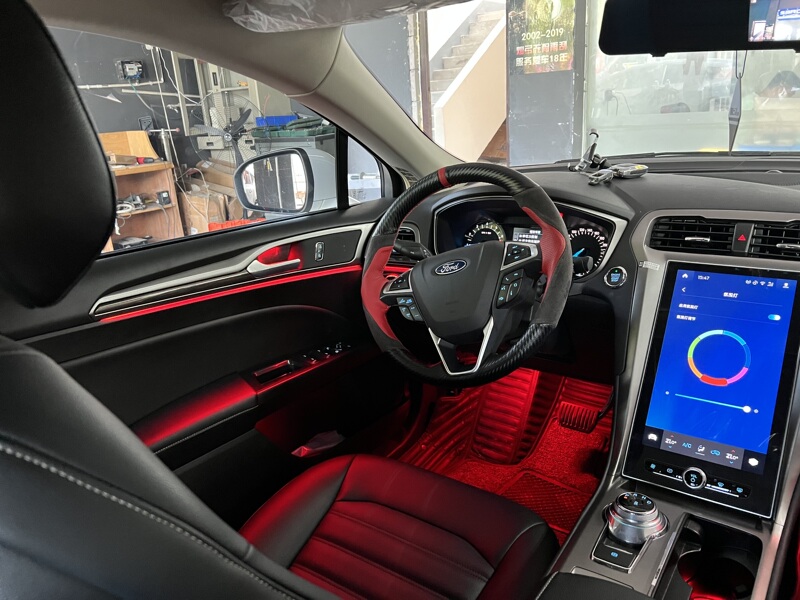 13-21 Models of the New Mondeo Active Ambient Lighting Flagship Trim Panel with Original Car Navigation Sync3 and Mobile App Control 13-21 Models of the New Mondeo Active Ambient Lighting Flagship Trim Panel with Original Car Navigation Sync3 and Mobile App Control