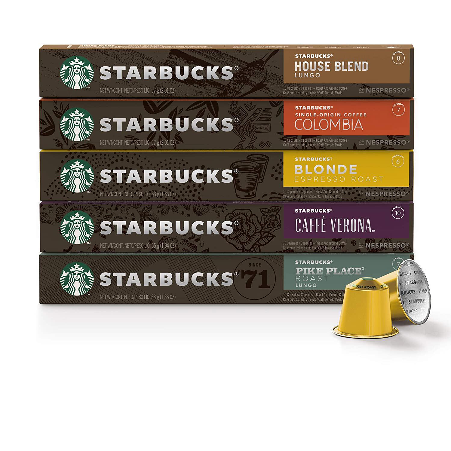 Starbucks Nespresso capsule coffee espresso Italian suitable for Nespresso capsule machine Xiaomi thought