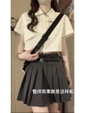 Летний сексуальный комплект, юбка, подходит для подростков