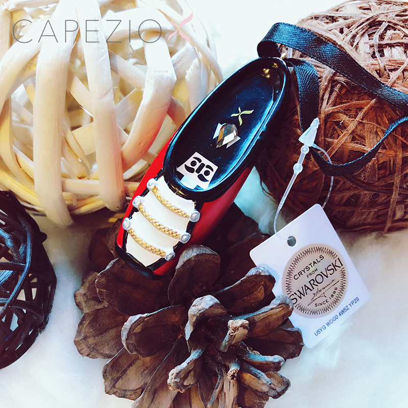 American Capezio import card Peacao Peach Clip Foot Tip Shoe Key Button Resin Small Pendant Bag