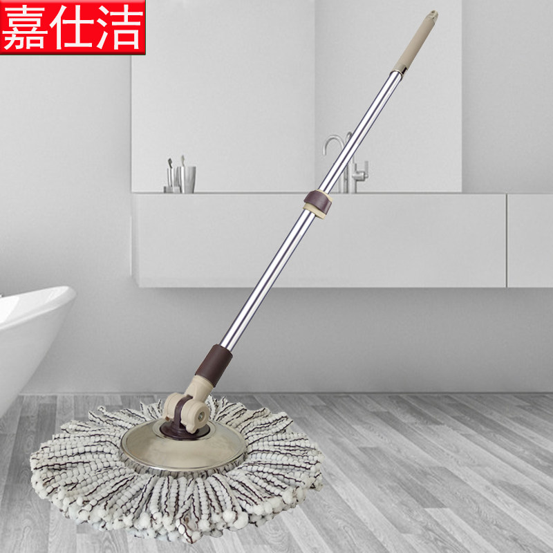 Single Barrel Swivel Mop Bucket Good God Tug Little Apple Mini Single Barrel Mopping Mop Rod Mound Mop Head Accessories
