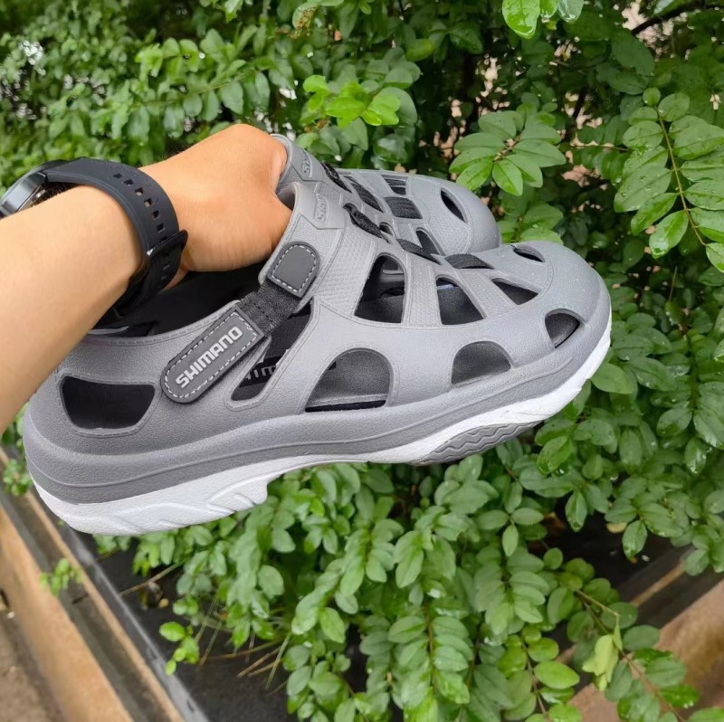 SHIMANO Shimano 22 new FS-091I beach shoes fishing shoes non-slip casual shoes slippers hole shoes
