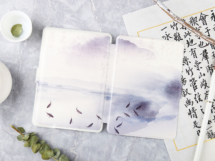 [New] cá Ink 558kindle bảo vệ kpw3 paperwhite958 eBook vỏ mỏng - Phụ kiện sách điện tử ốp lưng ipad 9.7