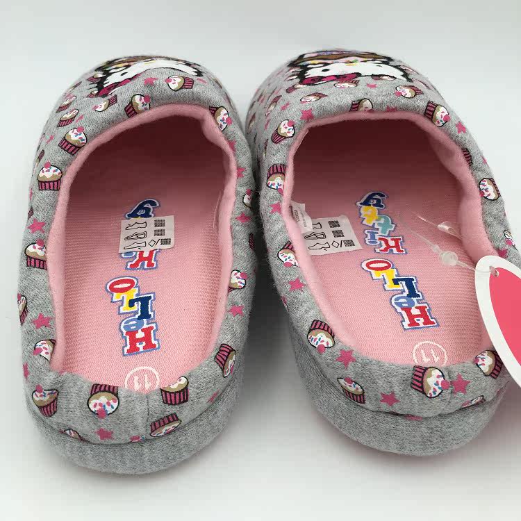 Pantoufles enfants en coton - Ref 1012199 Image 8