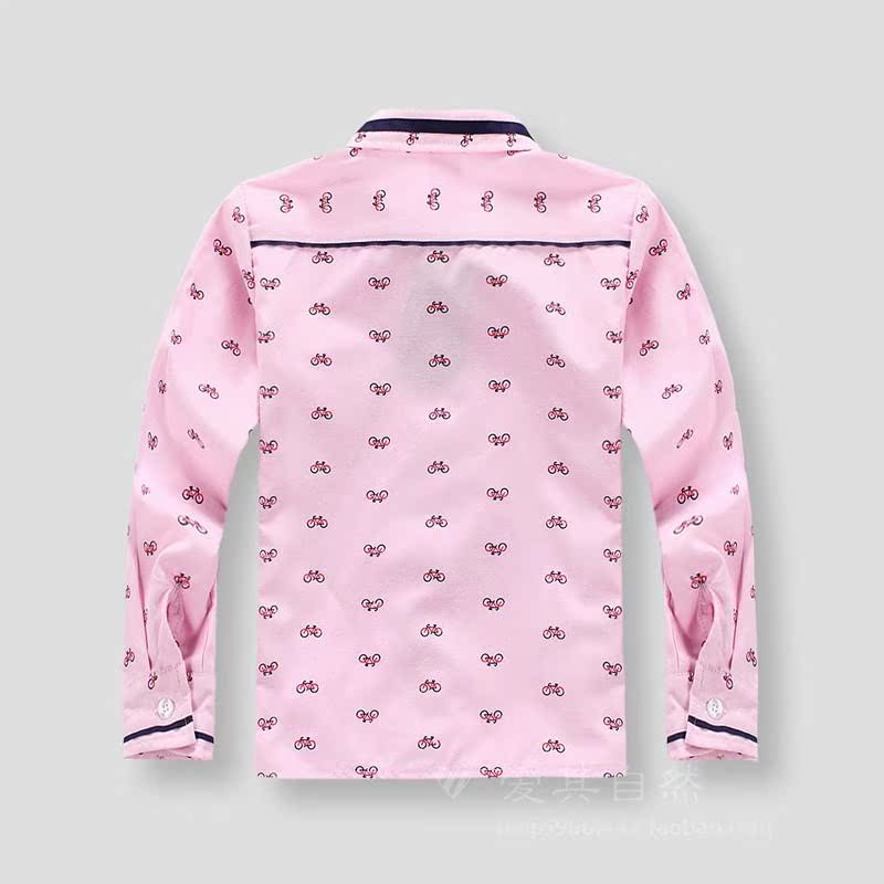 Chemise garcon à manche longue en coton - Ref 2079179 Image 11