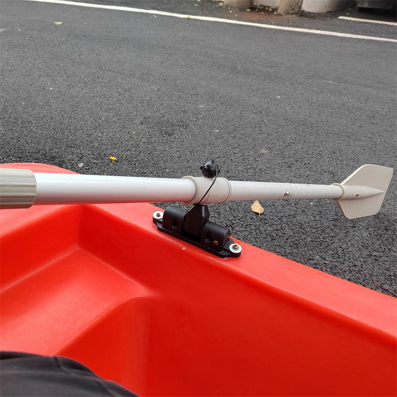 Plastic boat special universal oar seat wooden boat aluminum alloy boat paddle lock paddle fixed bracket