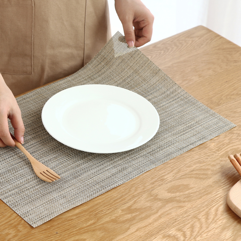 Fengquan Plastic Waterproof Heat Insulation Mat Anti-scald Mat Table Mat European Western-style Mat Bowl Mat Plate Mat Mat