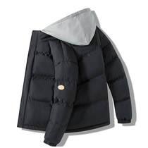 Cotton - coat men winter cotton - coat 2021 new Han - Edition trend brand couple bread down cotton clothes thicken coat