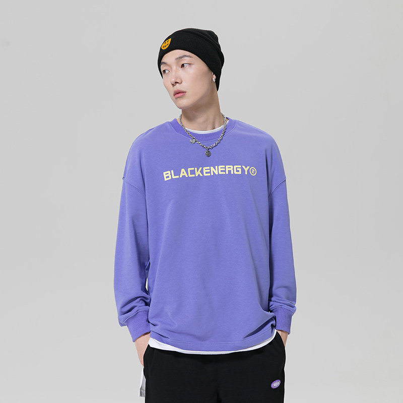 2021 Fall Hood New Trend Fashion Long Sleeve Sweater Loose Casual Sports Sweater Outside of Men Tide Case