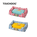 TouchDog его собачьего гнездового подушки можно вымыть с плюшевым Корги, большой кровать для собак для сна в четырех сезонах