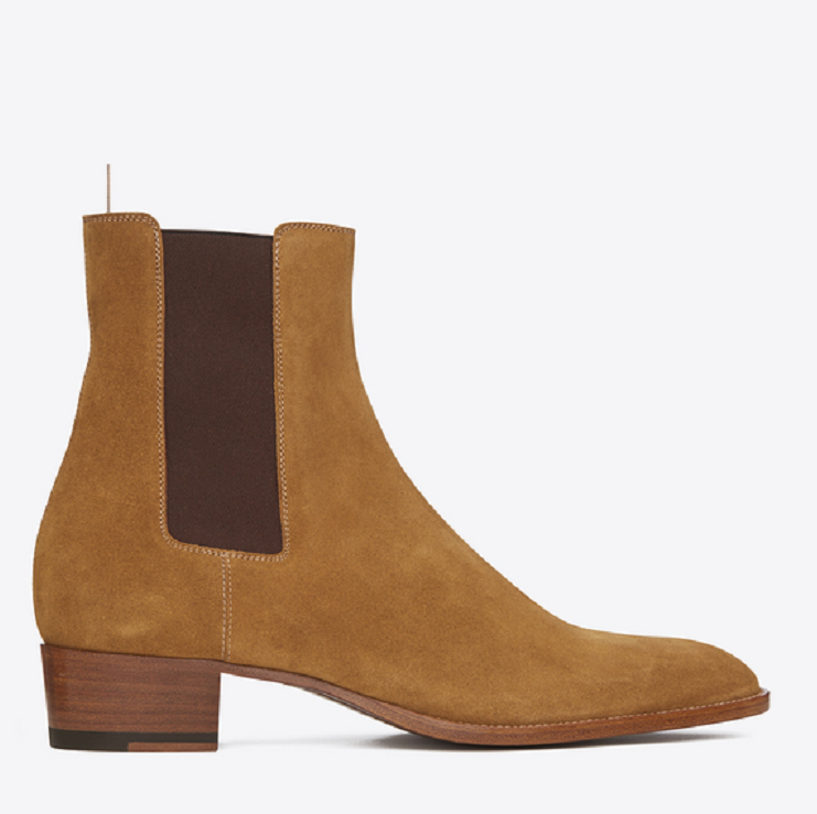 European and American Summer Chelsea Boot Chelsea Boots for Men, Pointed Toe Genuine Leather British Style Suede High-Top Martin Boots for Men, Trendy European and American Summer Chelsea Boot Chelsea Boots for Men, Pointed Toe Genuine Leather British Style Suede High-Top Martin Boots for Men, Trendy