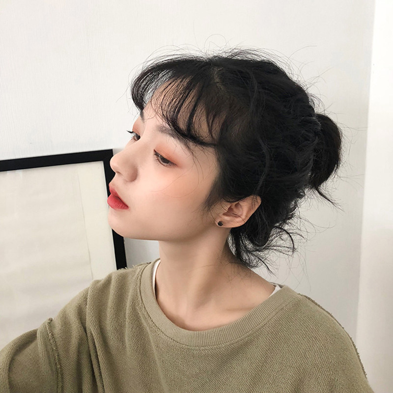 s925 sterling silver needle stud earrings personality cold air quality small and simple 2020 new black earrings earrings women's trend