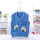 Áo len cho bé mùa xuân và mùa thu len nam bé mặc 0-1-2-3 tuổi bé gái bằng vải cotton đan vest trẻ em