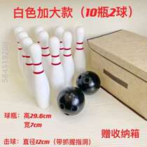 Childrens Activity Game Bowling Number Real Heart Ball Type Props Wooden Games Big Suit Indoor Adults