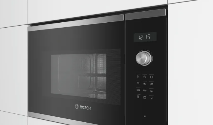 Bosch/博世 BEL524MS0W 嵌入式微波炉：厨房新宠，光波烧烤20升大容量，烹饪新体验！