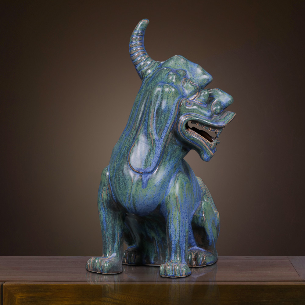 The Jingdezhen ceramics from manual its unicorn with sitting room office furnishing articles household shop decoration