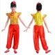 Trang phục trẻ em Yangge, trống lễ hội, khiêu vũ, nam nữ quốc gia, tạp dề trẻ em, quần đèn lồng, trống, quần áo biểu diễn đầm công chúa tutu