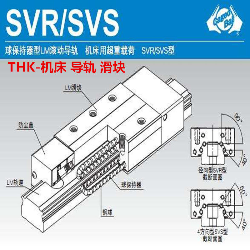 Japan THK Linear Guide SVR55C SVR55LC SVR55R SVR55LR THK Slider NRS55A