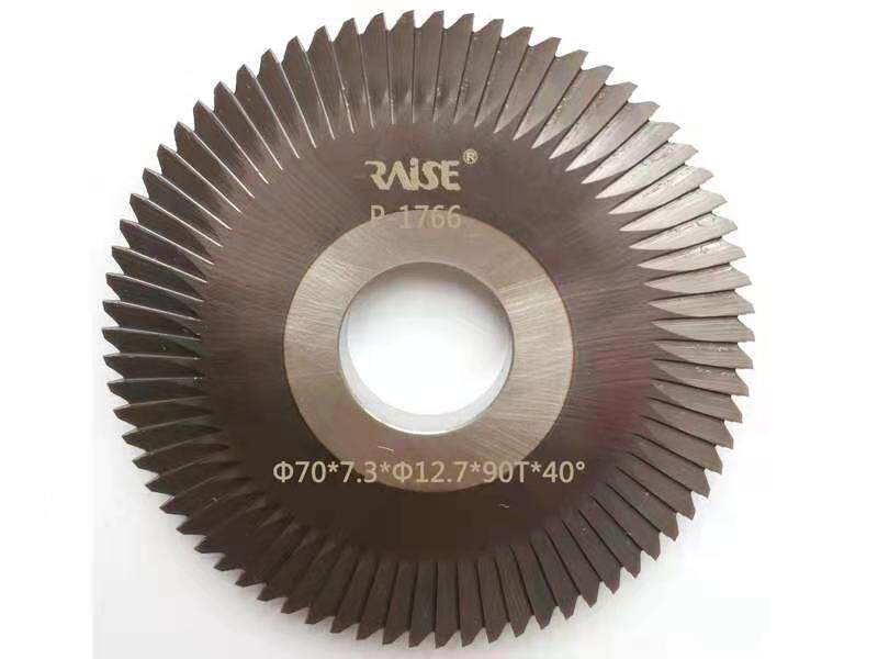 Ruizheng Black Diamond Disc Milling Cutter HJ-0011 Horizontal Key Machine φ70x7 3xφ12 7x100Tx40°