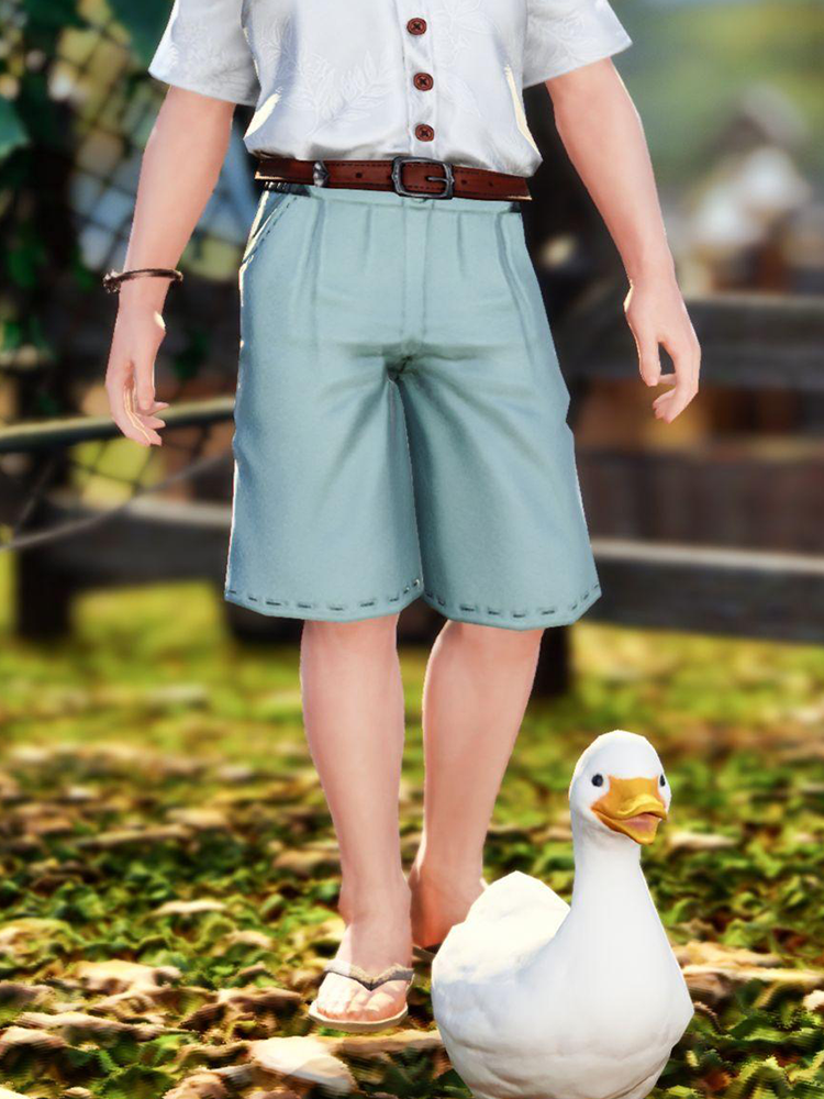 ff14 Space Warrior Pants Down Dress Skirt ff14 Inside Lap Pants Loose Piece Short Skirt Single Piece Rich