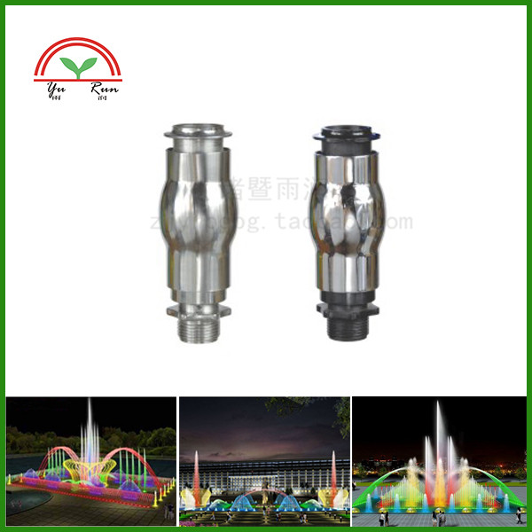 Direct selling 1 inch DN25 1 5 inch DN40 304 stainless steel plastic European-style jade column foam European ice fountain