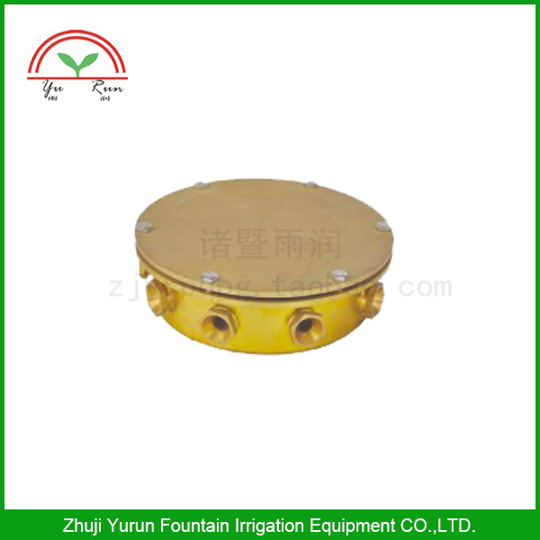 Customized all-copper underwater waterproof junction box waterscape nozzle fountain dedicated (can be customized)