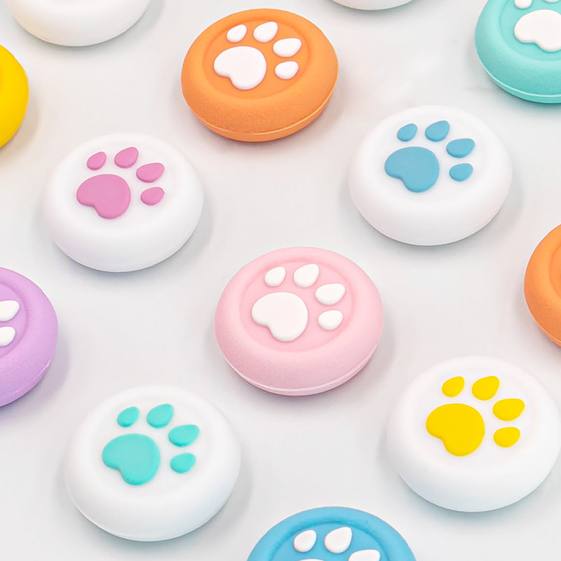 Jixiang Switch rocker cover PS4 SLIM PRO controller Cat Claw PS5 protective cover NS rocker cap