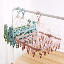 Suntanning Socks Socks rack adult dormitory Multi-Purpose Cold hangers household multi-purpose balcony hanger square plate powder