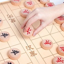 I051B 木盒装木象棋+5文体桌面游戏两元店开店备货加盟厂家地摊