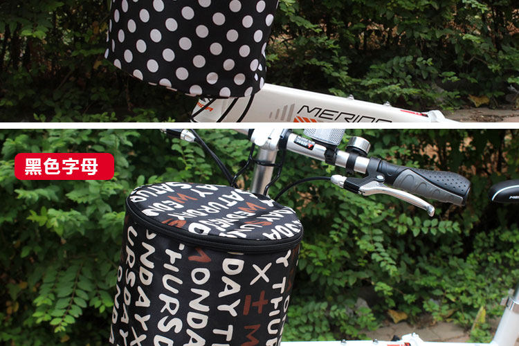 Panier pour vélo en toile - Ref 2256961 Image 43