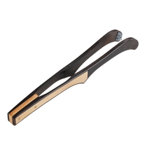 Original color Kung Fu tea set accessories tea clips tea cup clips tea tweezers solid wood high-end anti-slip clips cup washing clips tea chopsticks