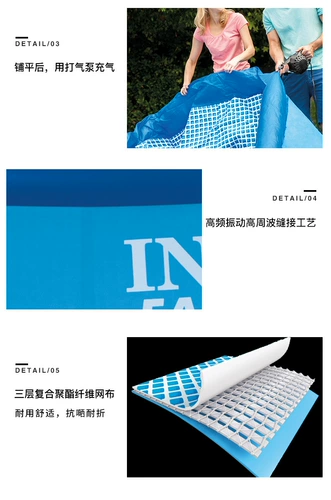 INTEX 28110 Авиационный бассейн Детский бассейн и маленькие дети домашний сад надувной бассейн бабочка