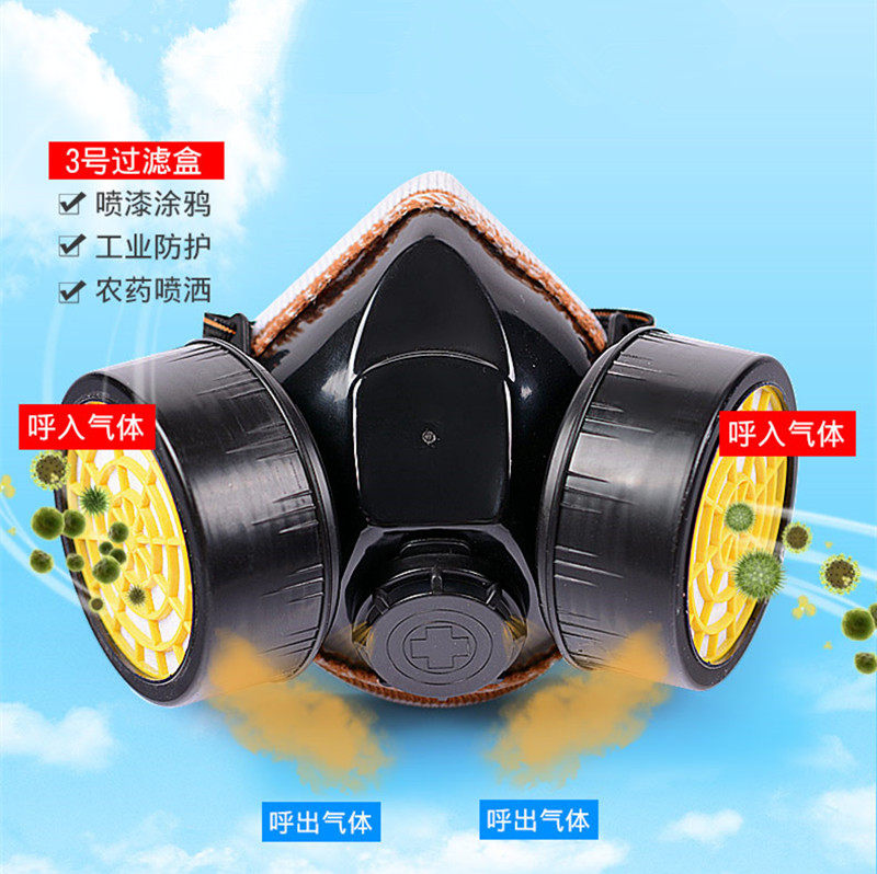 BlueEagle Blue Eagle Filter Box RC201 RC201 RC203 R205 R205 Inorganic Gas Acid Anti-Poison Filter Box