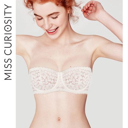 好奇蜜斯无肩带内衣女薄款大胸显小抹胸防滑隐形文胸罩裹胸美背夏-tmall.com天猫 好奇蜜斯无肩带内衣女薄款大胸显小抹胸防滑隐形文胸罩裹胸美背夏-tmall.com天猫